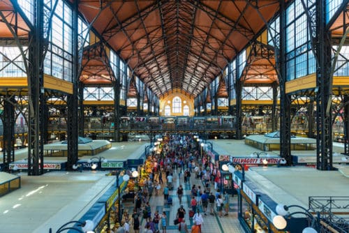 Best Things to Do in Budapest Hungary - Great Market Hall | Winetraveler.com