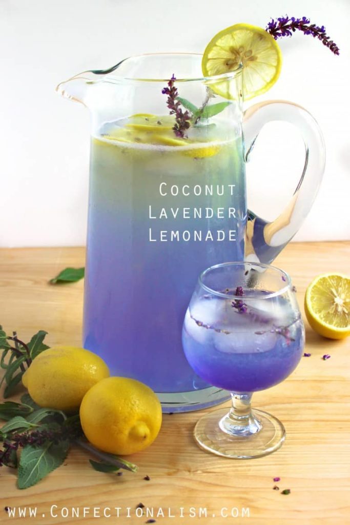 Limonada de coco y lavanda |  Los mejores cócteles de primavera y recetas de cócteles de primavera