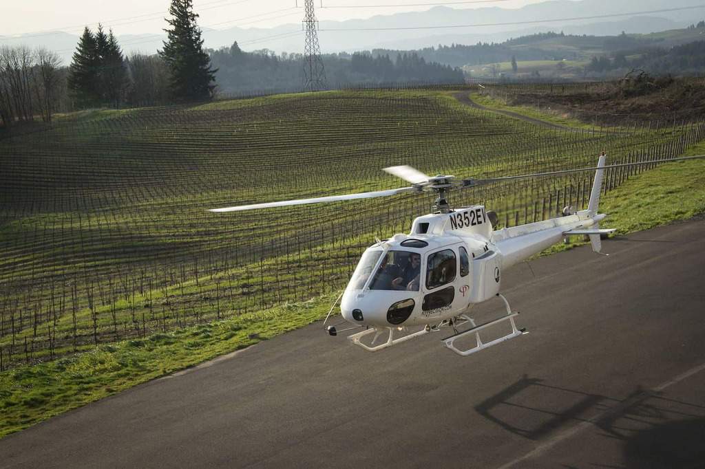 Helicopter Wine Tours in Oregon's Willamette Valley offered by Precision Helicopters | Winetraveler.com