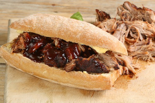 Barbecue Pulled Pork Sandwich Bordeaux Red Wine Pairing | Winetraveler.com