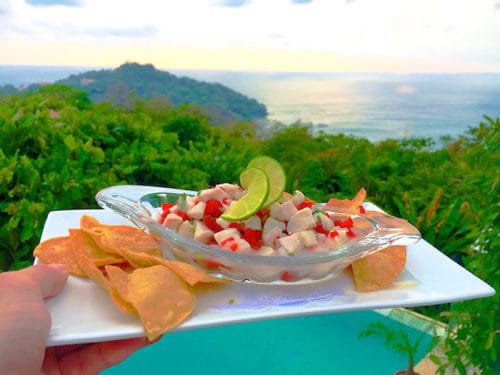 Mahi Ceviche at Hotel La Mariposa | Costa Rica in a Week Itinerary | Winetraveler.com