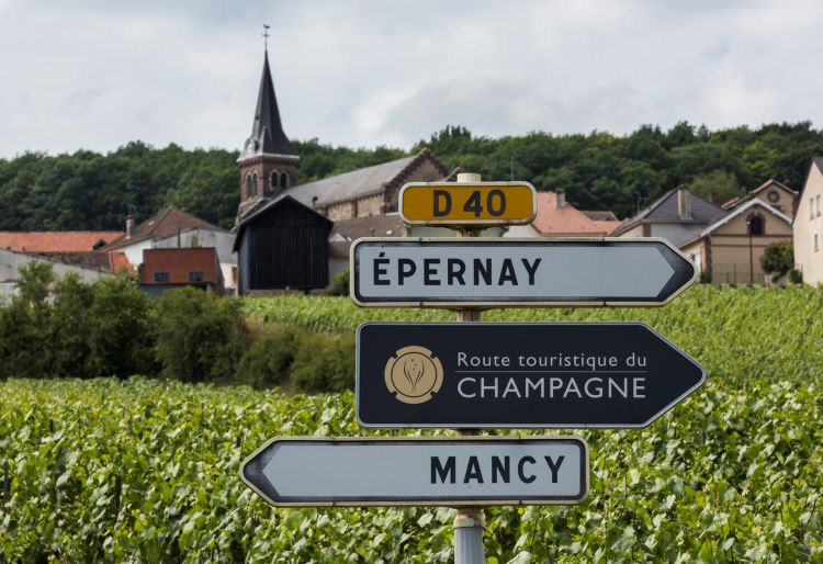 Route For Visiting Champagne France | What To See in Champagne | Epernay and Riems | Winetraveler.com