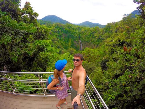 Waterfalls in Costa Rica | Catarata La Fortuna or La Fortuna Waterfall