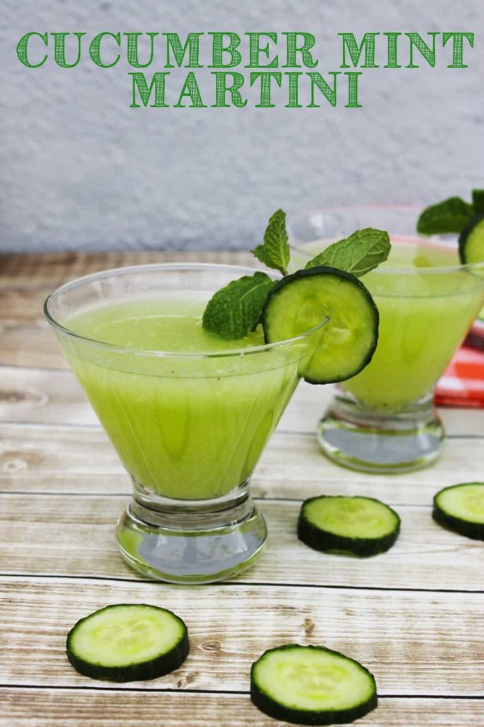 Cucumber Mint Martini | Best Spring Cocktails & Recipes