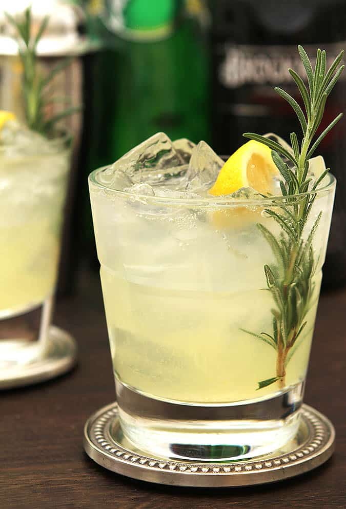 Rosemary Gin Lemonade | Spring Cocktail Concepts