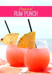 Traditional Rum Punch Recipe | Tropical Rum Punch Recipe Easy to Make