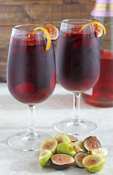 Lemon Fig Red Wine Sangria | Winetraveler.com