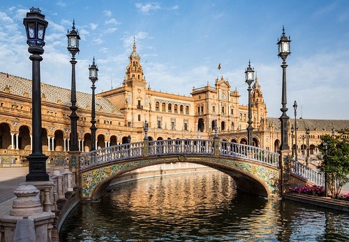 Best Things To do and See in Seville Spain - Plaza de Espana | Winetraveler.com