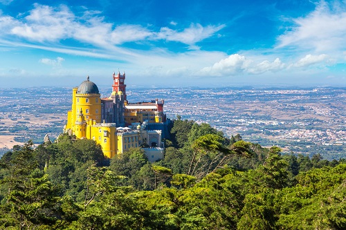 Sintra Castle in Portugal