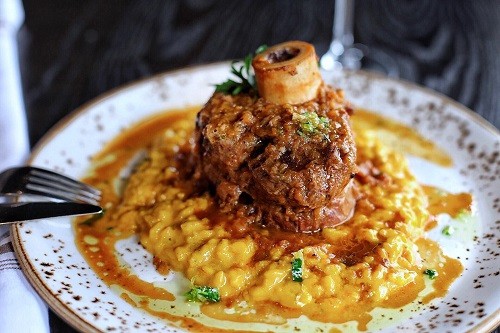 A sample of the Italian cuisine you can expect to find at Zucca - the Ossobuco | Winetraveler.com