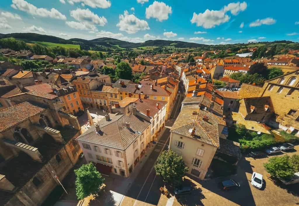 Burgundy wine region