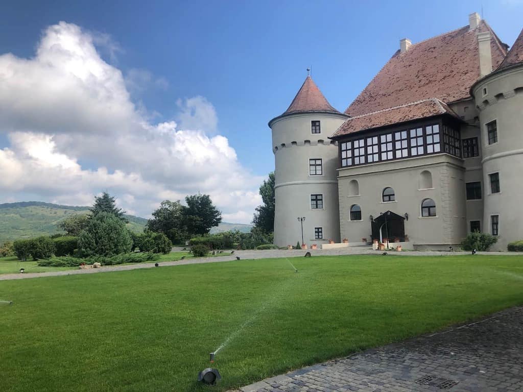 Jidvei Winery Castle in Transylvania