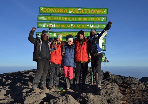 Kilimanjaro Hike Day 6 Barafu to Stella Point