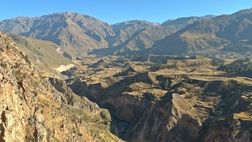 Colca Canyon in Peru