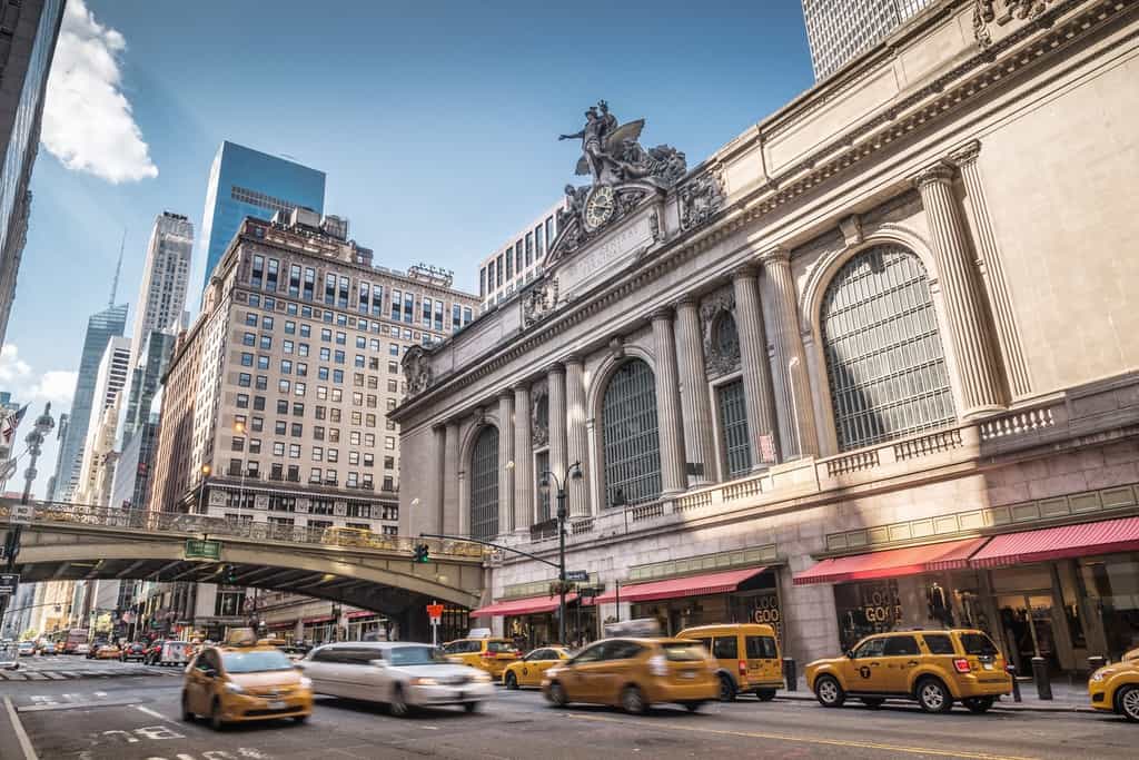 View of classic and old school New York city and the best things to do