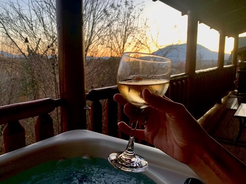 Cheers from Sevierville cabin