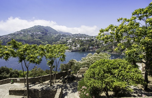 Scenery in Ischia Italy