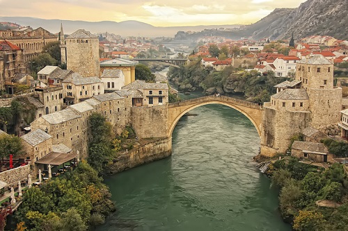 Mostar, Bosnia and Herzegovina | Balkans Road Trip Peninsula Itinerary