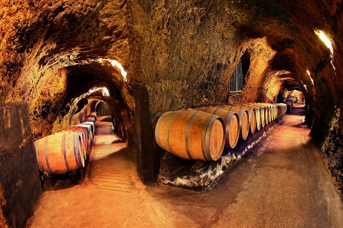 Wine Cave Cellar Tours in Rioja Spain