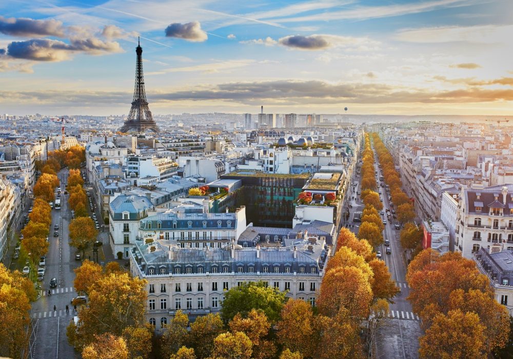Aerial view of Paris, 2 Day Paris Itinerary
