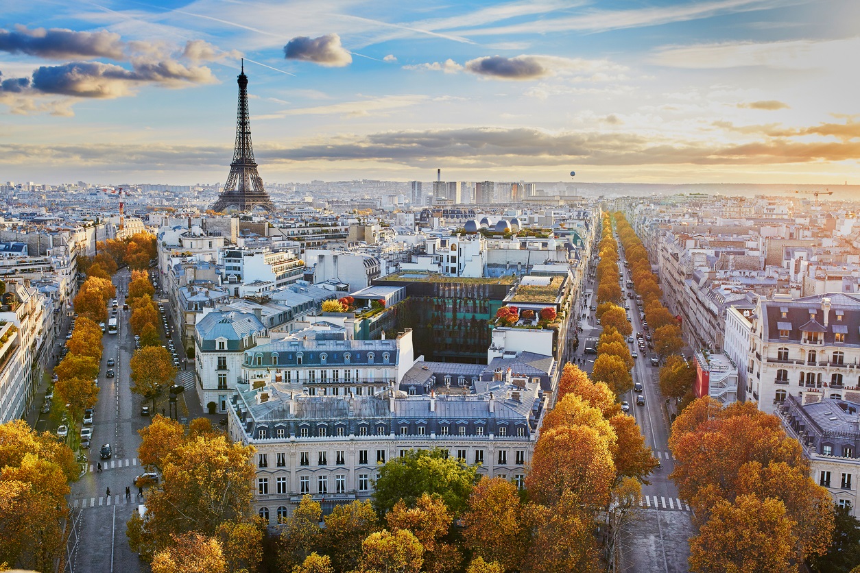 Aerial view of Paris, 2 Day Paris Itinerary