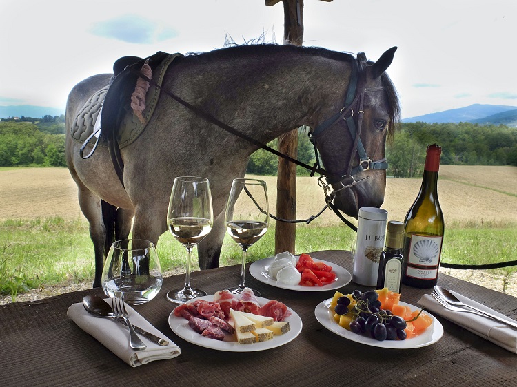 Horseback Riding and Wine Picnics at Il Borro in Tuscany