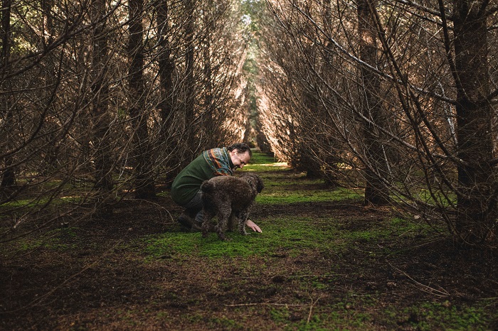 Truffle Hunting in Oregon with Dog