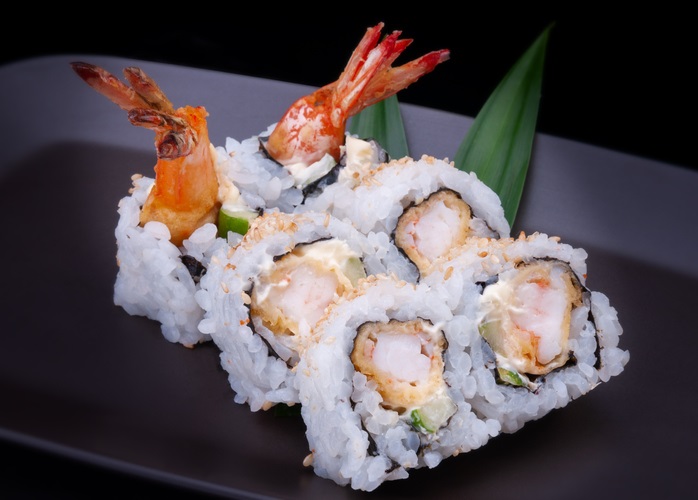 tempura roll sushi