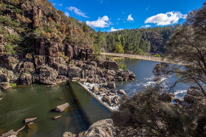 Cataract Gorge in Launceston, Tasmania