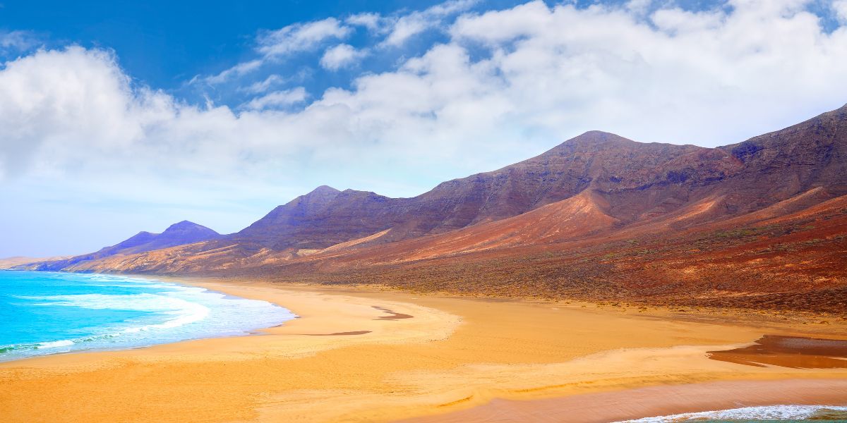 Beautiful view of Spain's Canary Islands