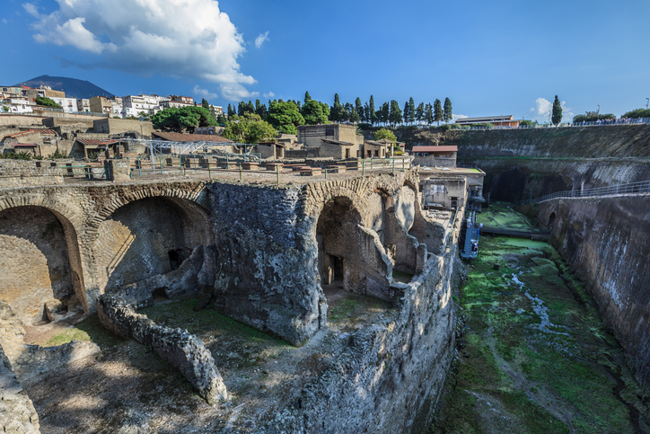 Ancient ruins of Herculaneum