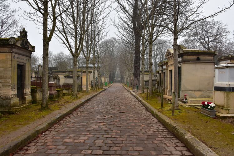 Père Lachaise Cemetery in Paris