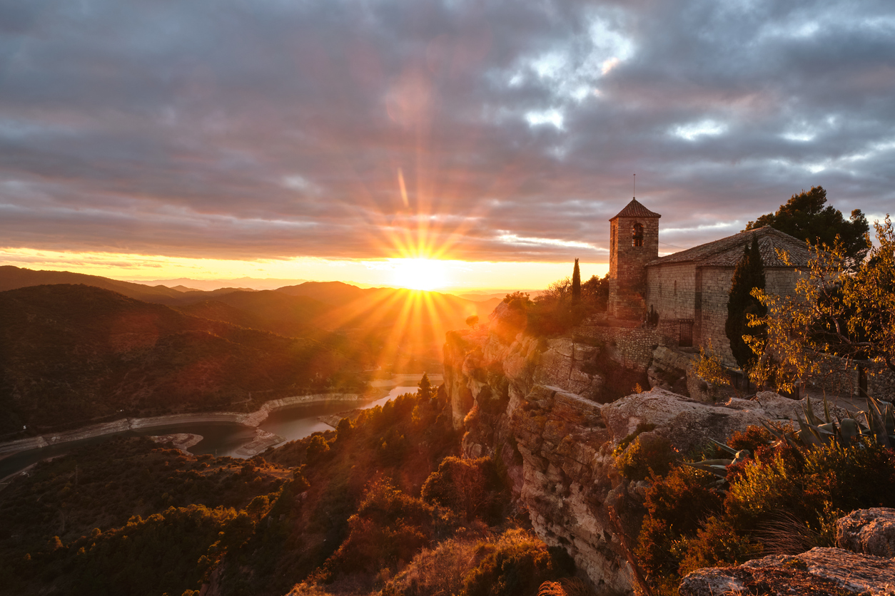 Siurana near Priorat wine region in Spain