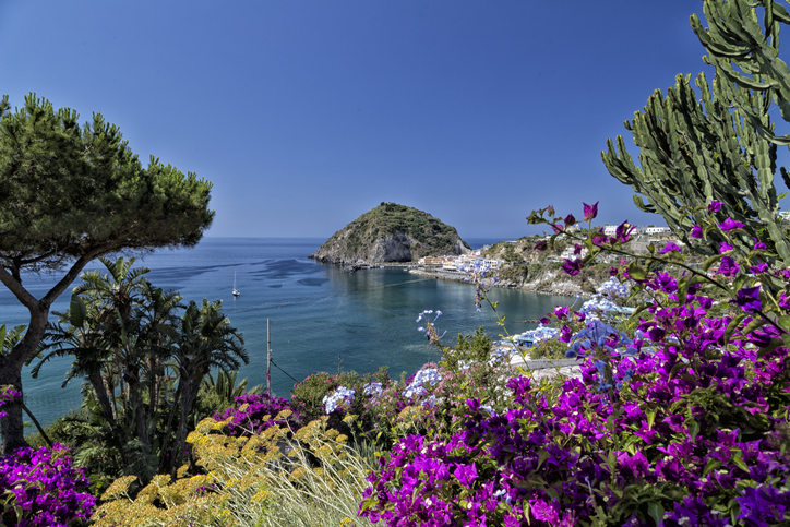 Scenery in Ischia Italy