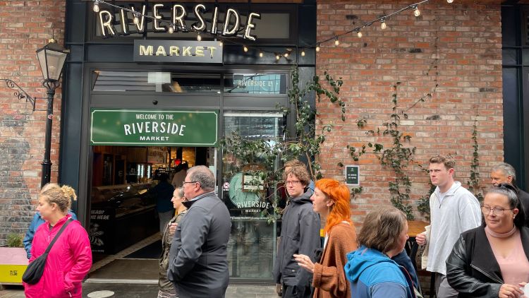 Sip, Dine, Shop at Riverside Market, downtown Christchurch