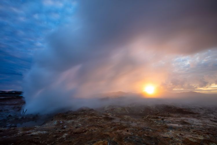 Midnight Sun in Iceland