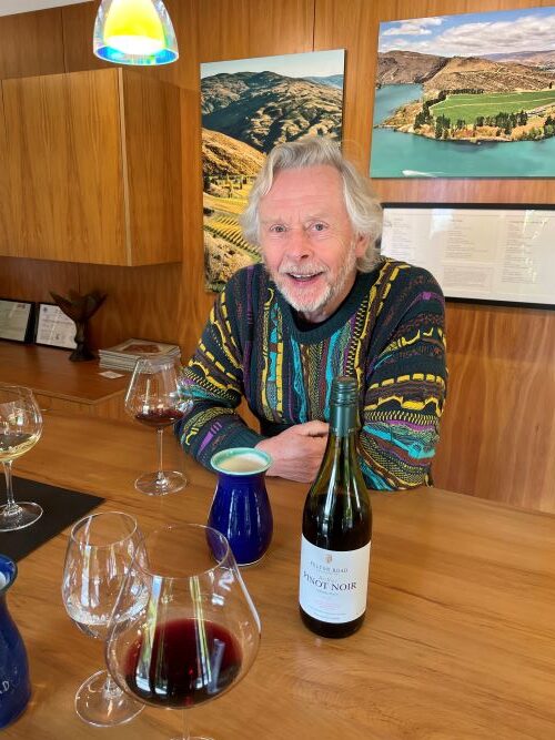 Say hello to wine character Nigel Greening, Felton Road Winery, Central Otago