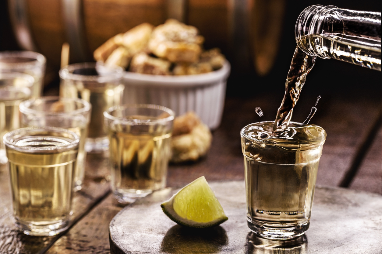 Pouring tequila, guide to what tequila is and more information