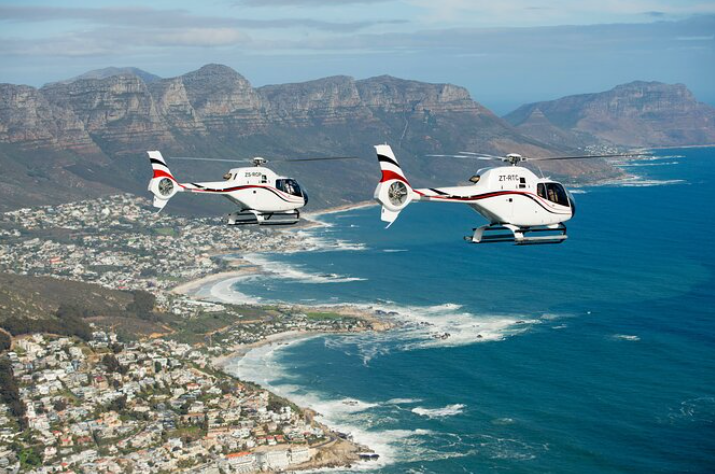 Helicopter tour in Cape Town