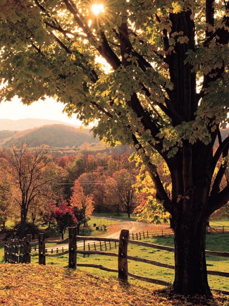 Vermont classic landscape view
