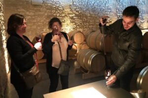 Bordeaux tour underground wine tasting
