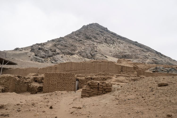 The Chan Chan Archaeological Zone in Peru