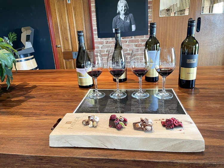 Chocolate and wine tasting at Patrick of Coonawarra