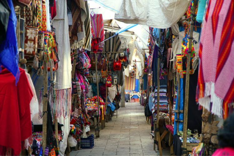 Pisac Market in Peru