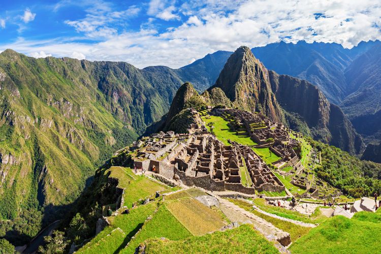 Visiting Machu Picchu in Peru