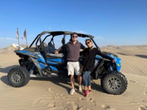 Dune buggy in Peru