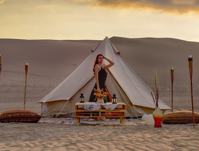 glamping in Huacachina