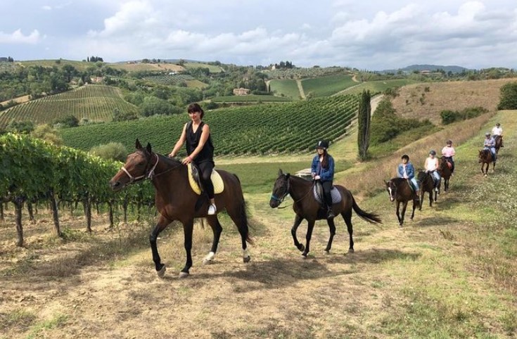 Florence Horseback and Wine Tasting Tour