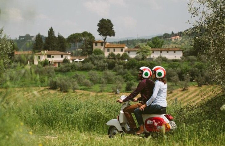 Florence Vespa Day Trip Tour and Wine Tasting