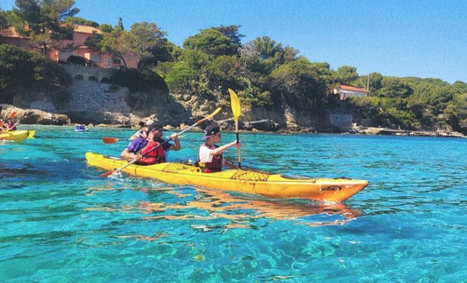 Bandol kayaking